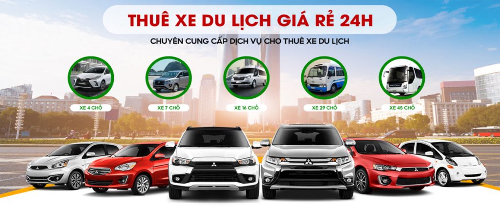 Dịch vụ cho thuê xe du lịch 4-7-16-29-45 chỗ tại TPHCM