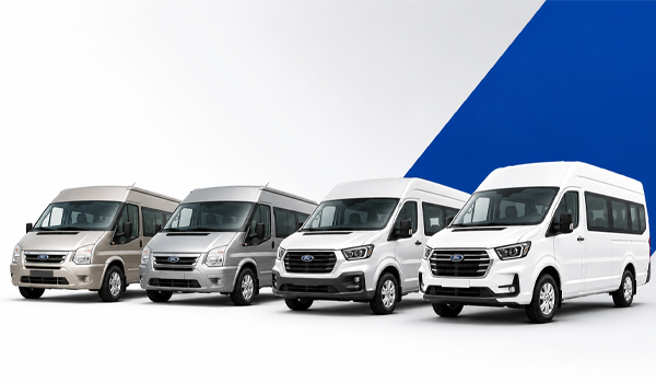 Đời xe là yếu tố quan trọng hàng đầu quyết định mức giá thuê xe Ford Transit 18 chỗ