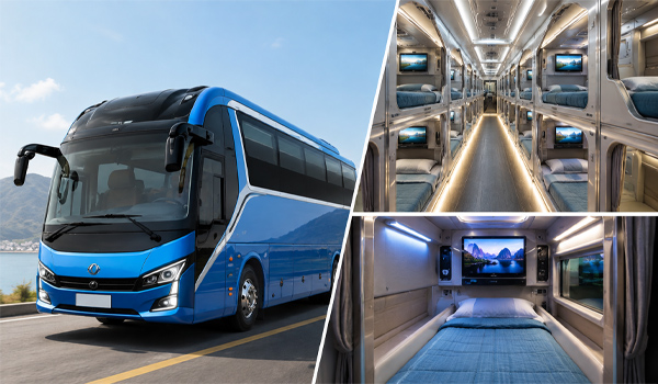 Xe 34 phòng là dòng xe khách giường nằm cao cấp có tổng 34 khoang/phòng nằm riêng biệt