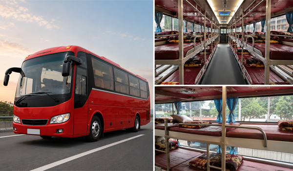 Xe 40 giường là dòng xe khách giường nằm có sức chứa khoảng 40 hành khách