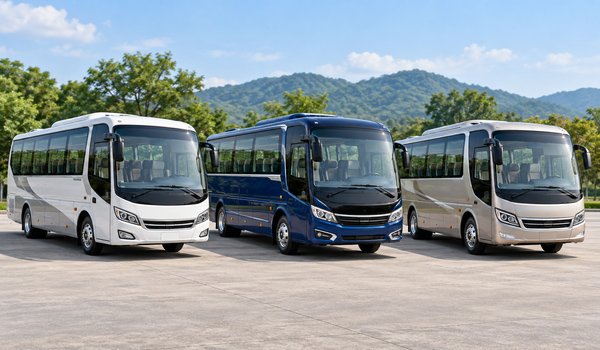 Xe 29 chỗ có nhiều dòng xe với đời xe, tiện nghi & tình trạng bảo dưỡng khác nhau